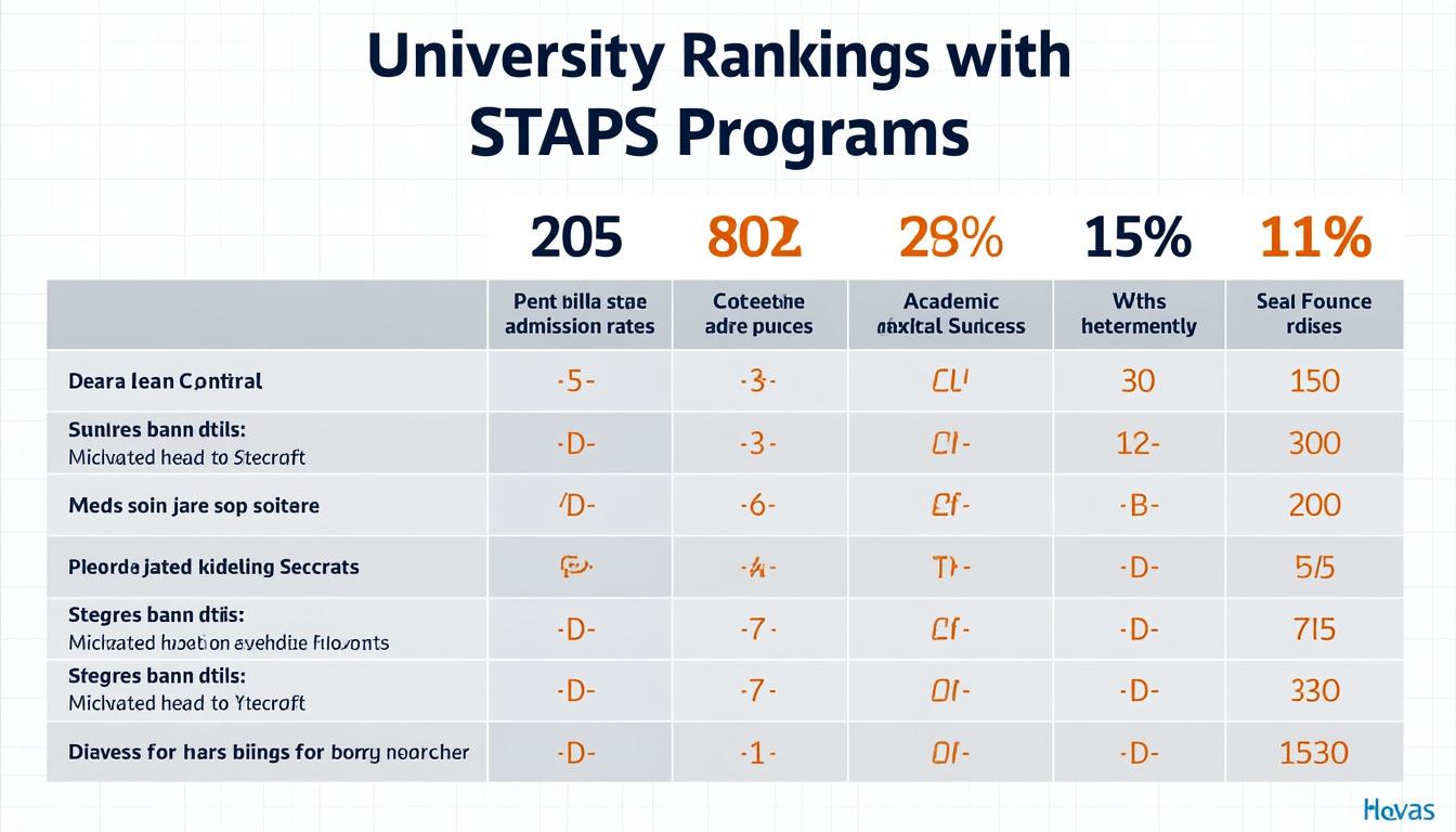 découvrez notre classement des staps en france et obtenez des conseils pour choisir la meilleure université selon vos critères. trouvez la formation idéale pour réussir dans le domaine du sport !