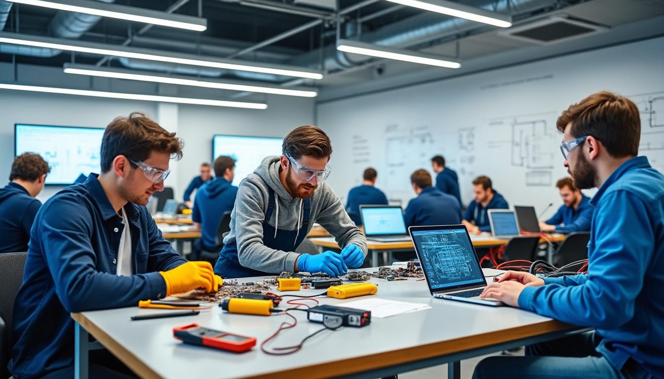 découvrez le bac pro melec (métiers de l’électricité et de ses environnements connectés) ainsi que les salaires débutants dans les différents métiers de l’électricité. informations sur les débouchés et perspectives après ce diplôme.