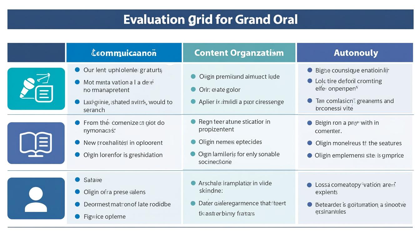 découvrez les clés pour concevoir une grille d'évaluation efficace et complète du grand oral, afin de réussir cette étape essentielle avec confiance et succès.