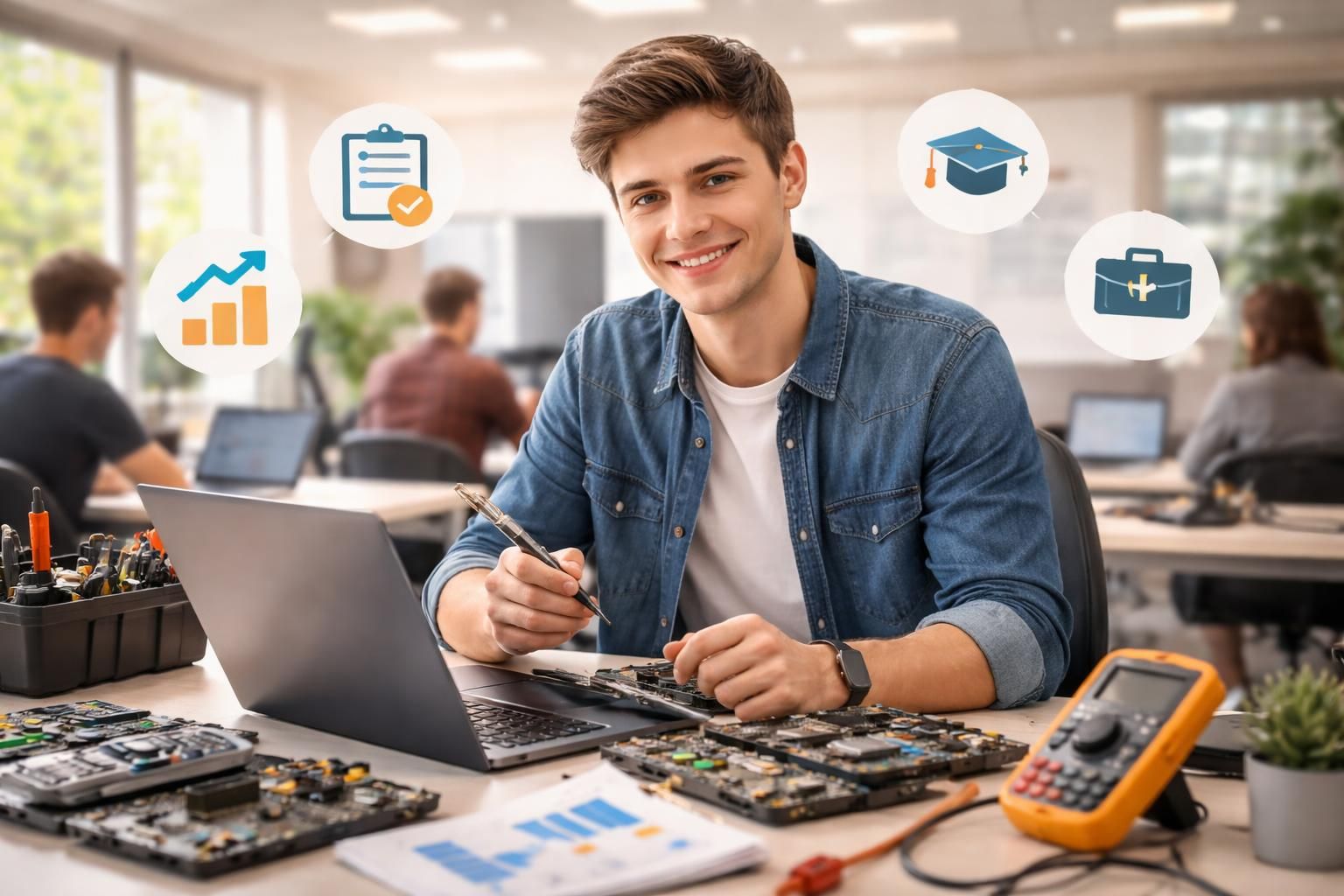 découvrez les avantages d'une formation en maintenance informatique studi, spécialement conçue pour les débutants, pour acquérir des compétences pratiques et booster votre carrière.
