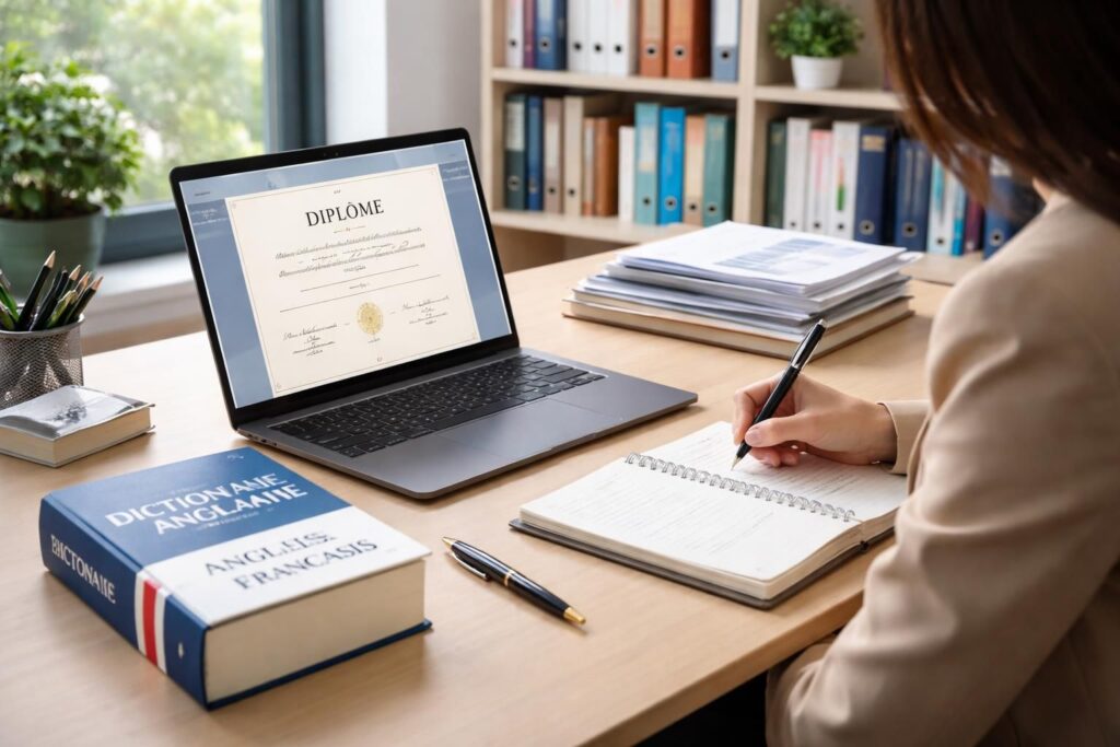 découvrez notre guide complet pour traduire vos diplômes français en anglais de manière efficace et fiable, afin de valoriser vos compétences à l'international.