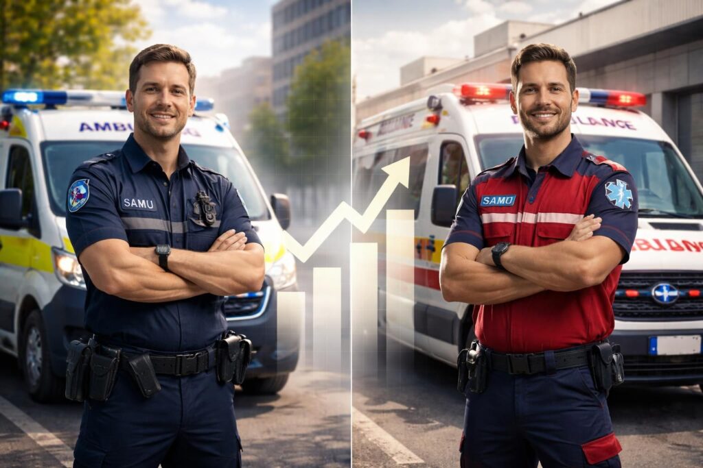 découvrez les salaires des ambulanciers dans le secteur public et privé, ainsi que les évolutions possibles de leur rémunération au cours de leur carrière.