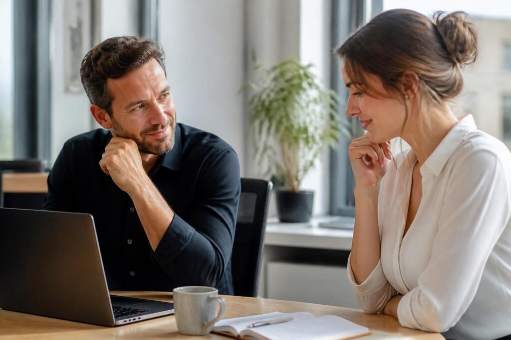 découvrez comment identifier les signes qu'un patron amoureux peut envoyer pour mieux comprendre ses intentions et naviguer cette situation délicate avec confiance.